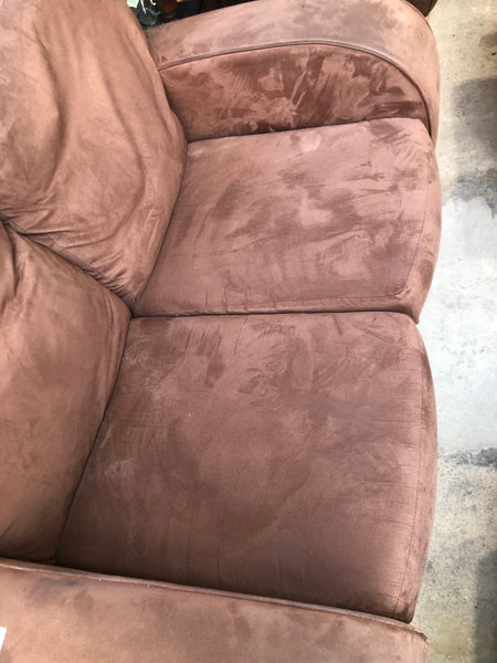 Faux Suede Small 2 Seater Sofa