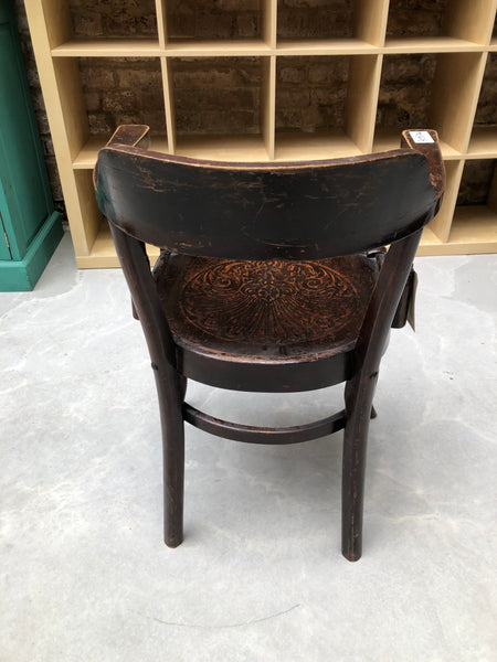 Antique Bentwood Carver Chair