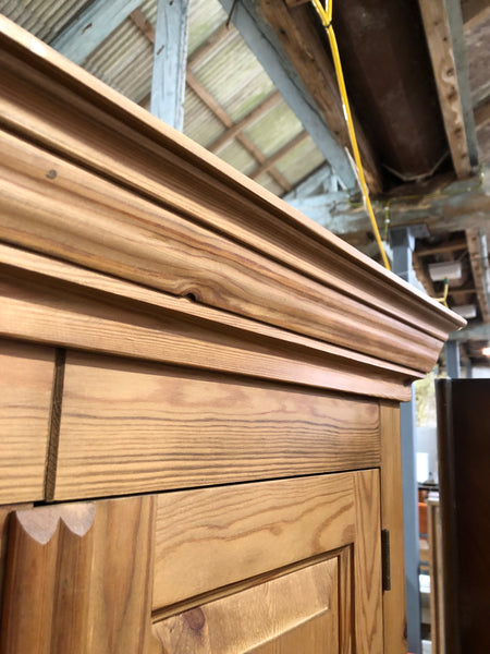 Rustic Solid Pine Wardrobe