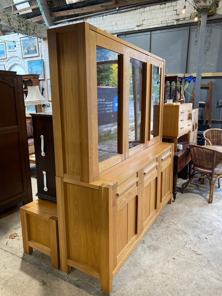Large Contemporary Oak Dresser