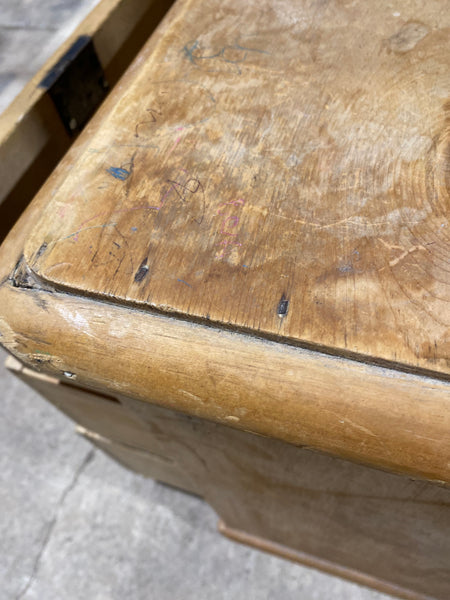 Rustic Pine Chest of Drawers