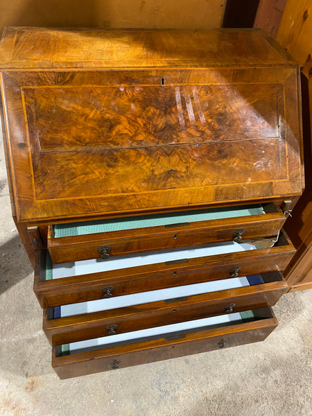 Walnut Bureau Writing Desk