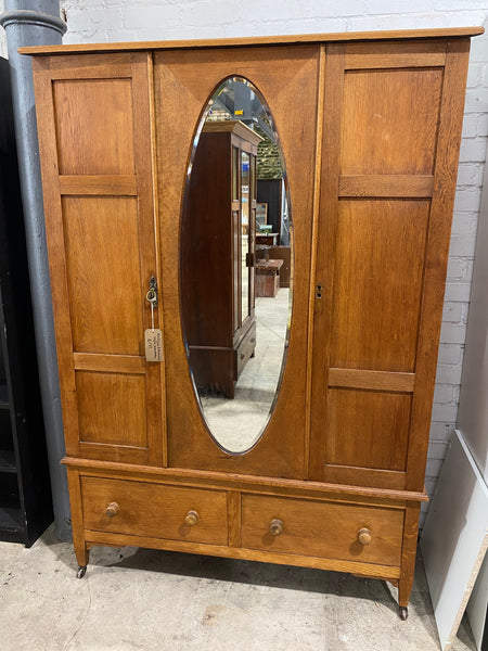 Antique Edwardian Style Wardrobe