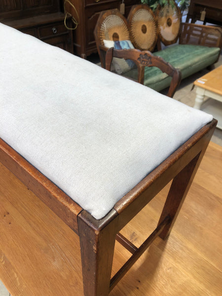 Antique Duet Piano Stool