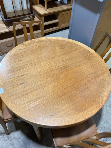 Teak Nathan Extending Table & 4 Chairs