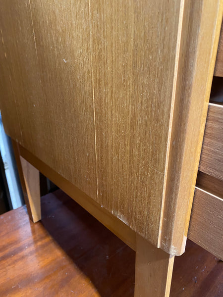 Vintage Remploy Mid Century Chest of Drawers