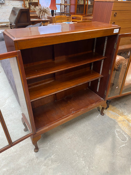 Creole Legged Glazed Bookcase
