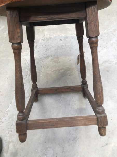 Metal Top Side Table