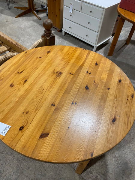 GHC - Round Pine Kitchen Table