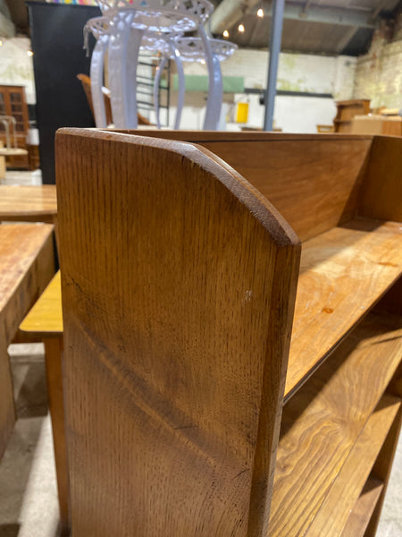 Small Vintage Oak Bookcase