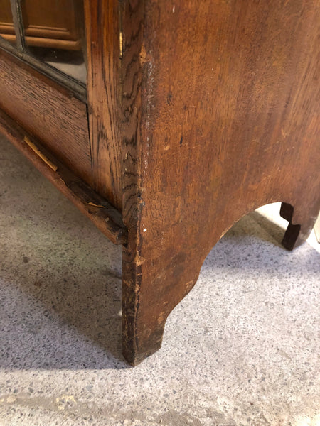 Oak Display Bookcase