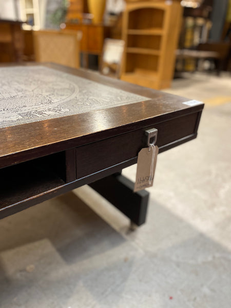 GHC - Scandinavian Metal Map Coffee Table