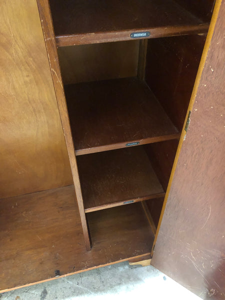 Vintage Oak Gentleman’s Wardrobe