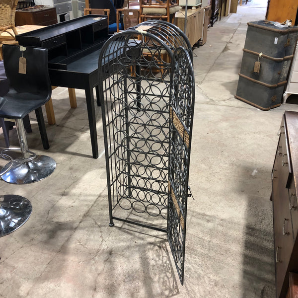 Wrought Iron Wine Rack