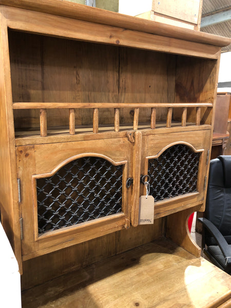 Pine Dresser with Braided Metal Detailing