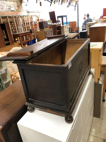 Vintage Solid Wood Blanket Chest