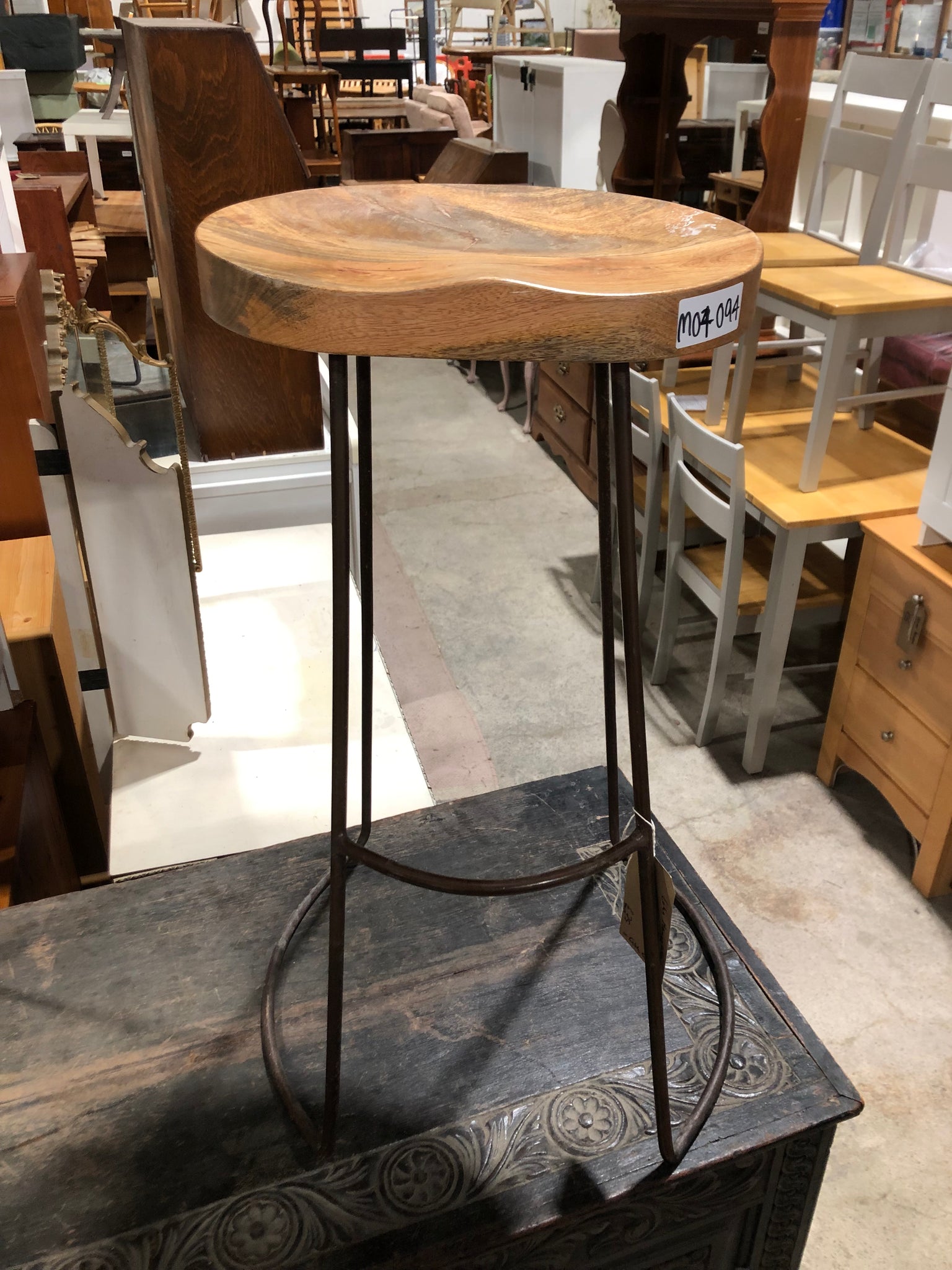GHC - Loko Mango Wood Stool