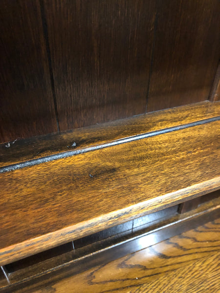 Carved Detail Oak Welsh Dresser