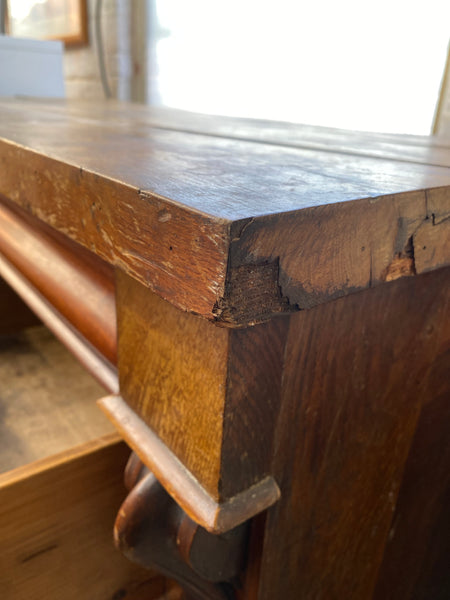 Victorian Oak & Mahogany Chest of Drawers