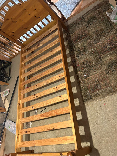 REF - Pine Single Bedframe