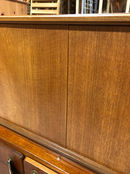 Vintage Teak Low Sideboard
