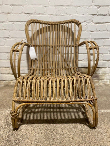 Vintage Cane Armchair