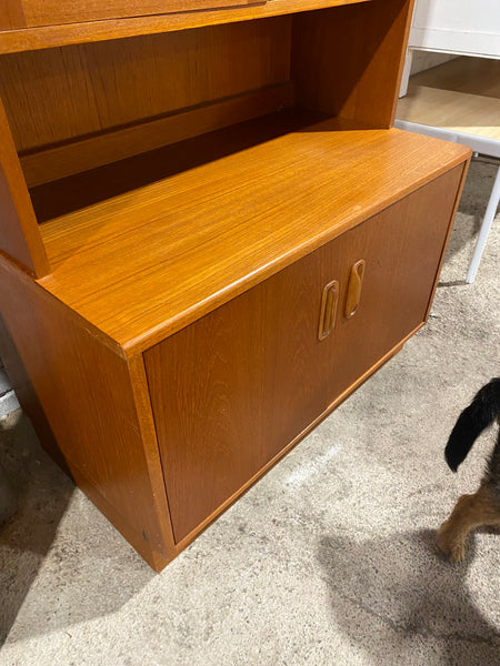 Tall MidCentury G-Plan Teak Display Cabinet
