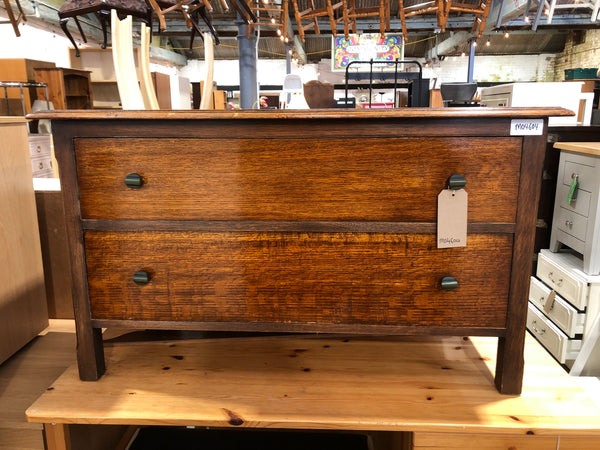 Vintage Low Chest of 2 Drawers