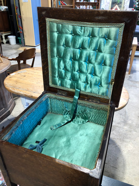 Vintage Sewing Box Table