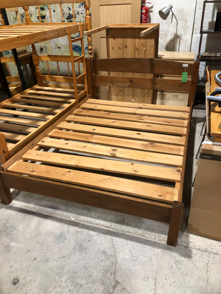 REF - Pine Double Bedframe
