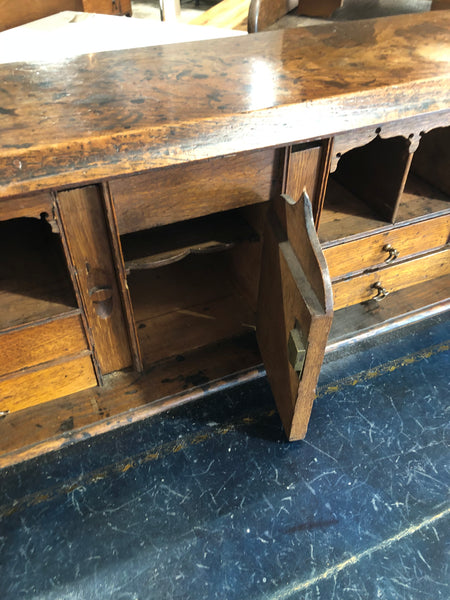 Large Antique Oak Bureau