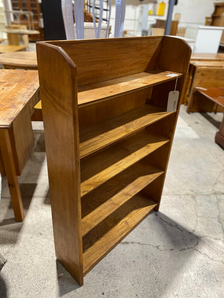 Small Vintage Oak Bookcase