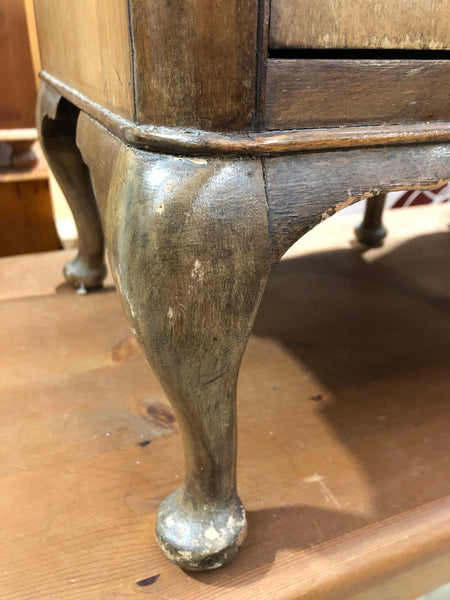 Pair of Art Deco Burr Walnut Bedside Tables