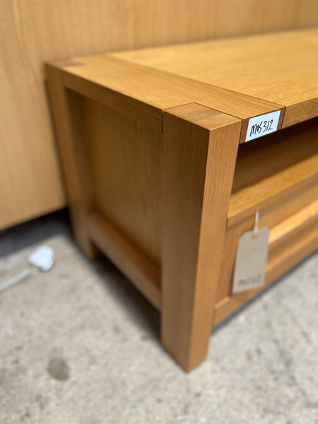 Contemporary Oak Entertainment Unit
