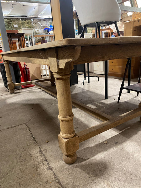 Large Antique Pine Refectory Table