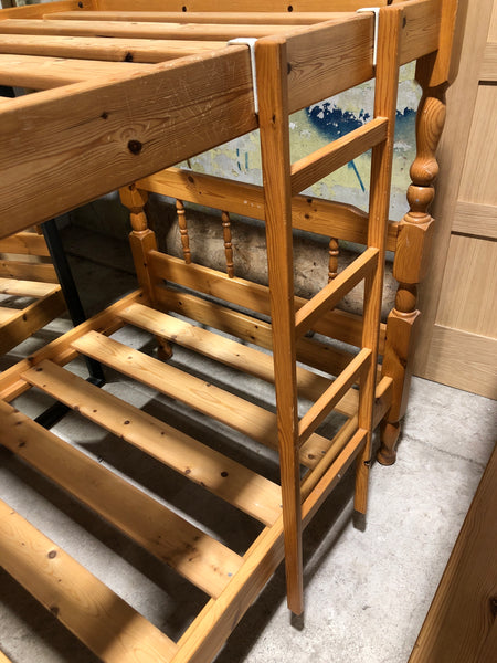 REF - Wooden Single Bunkbed Frame