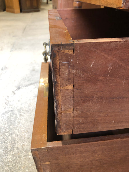 Vintage Oak Pedestal Desk