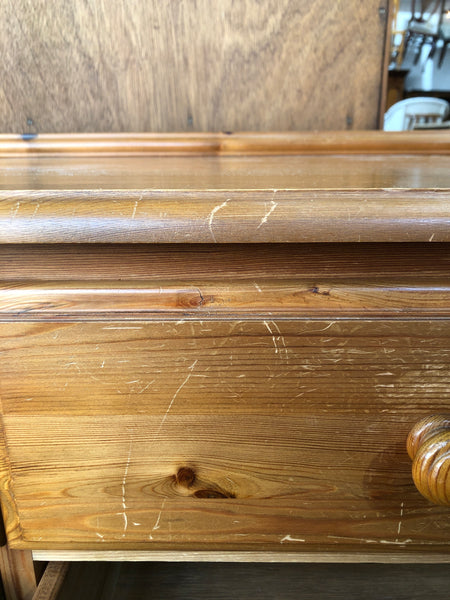 Pine Tallboy Chest of Drawers
