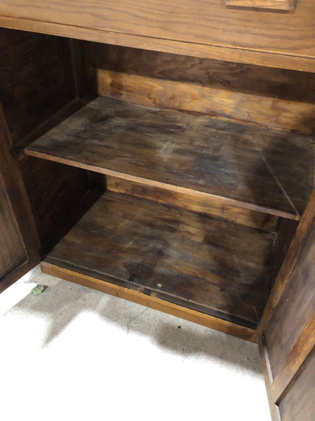 Vintage Cupboard with Two Drawers