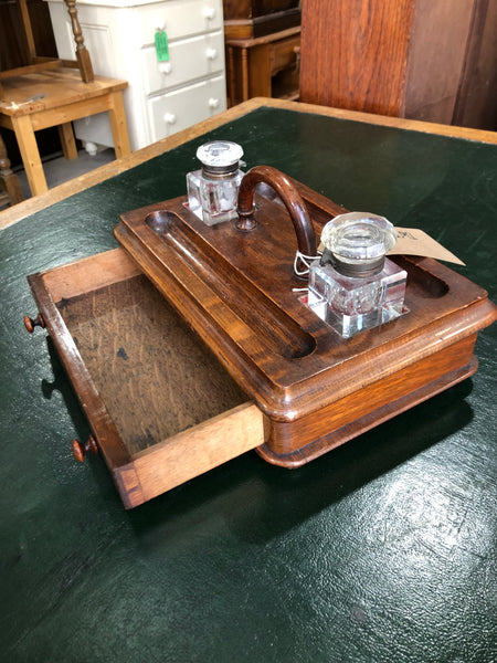 Antique Pen & Inkwell