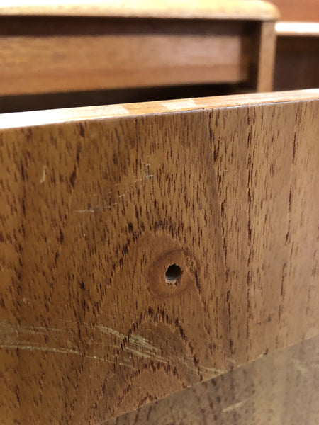 Teak Mid Century Dressing Table or Low Sideboard