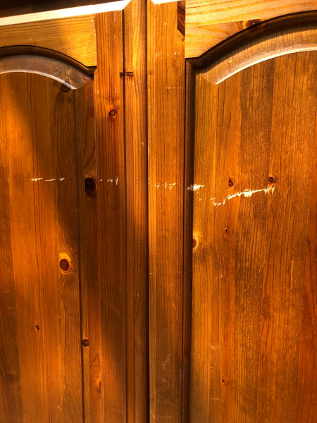 GHC - Pine Triple Wardrobe