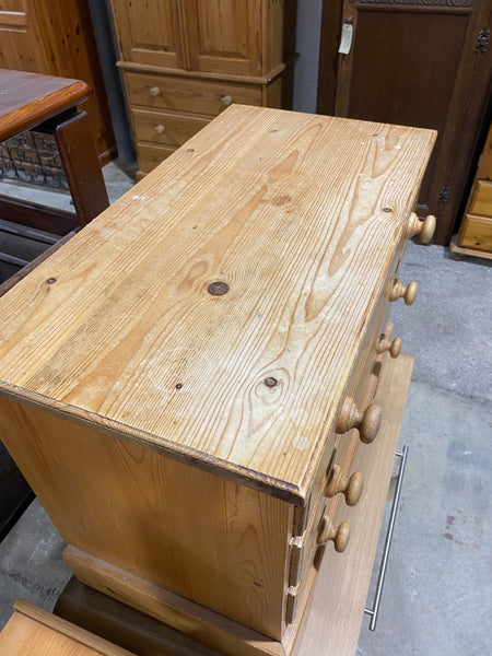 Small Pine Chest of Drawers