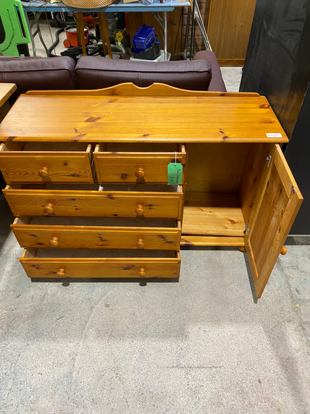 Large Pine Sideboard REF