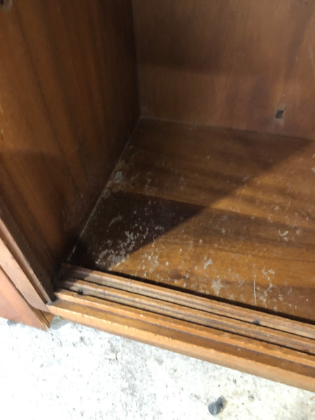 GHC - Mid-Century Teak Glass Fronted Bookcase