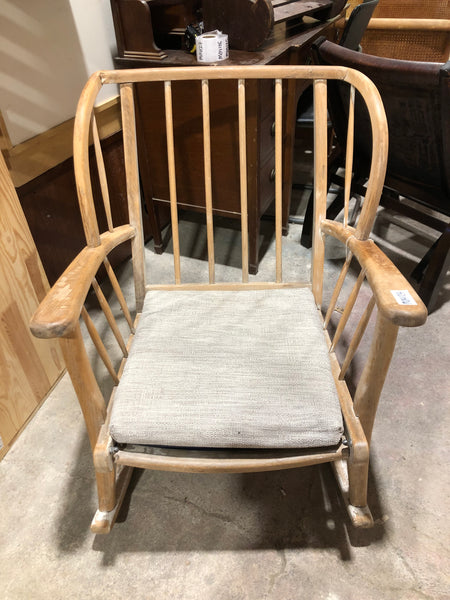 Ercol Style Light Elm Rocking Chair