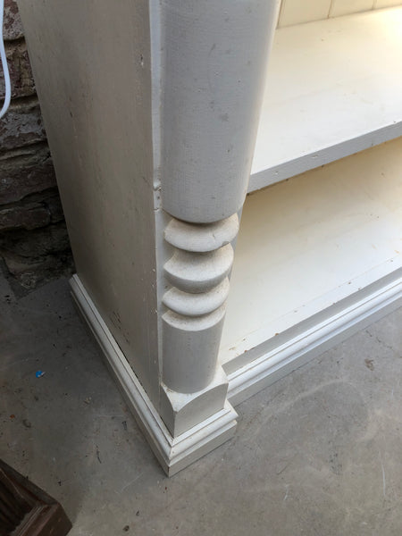 Solid Pine Painted Tall Bookcase