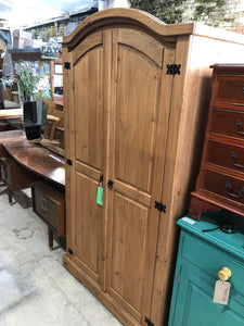 REF - Pine Double Wardrobe