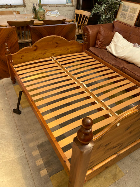 Pine Double Bed Frame