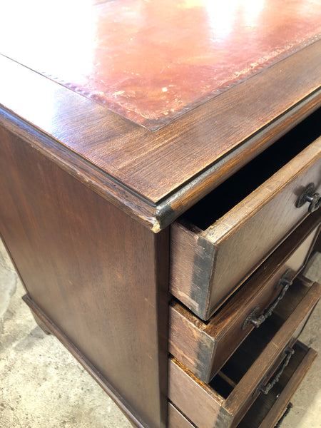 Small Leather Topped Desk